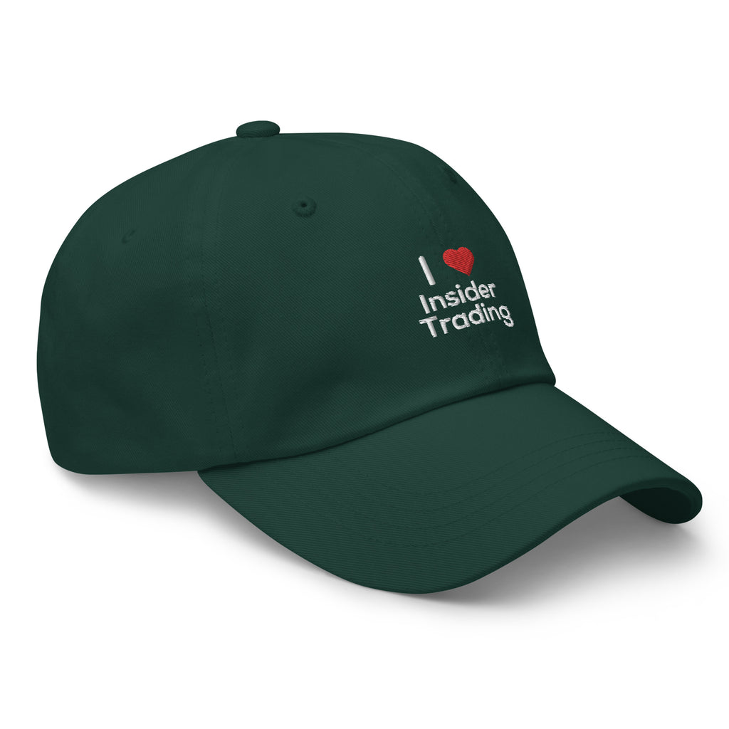 I <3 Insider Trading Cap - insiderclo