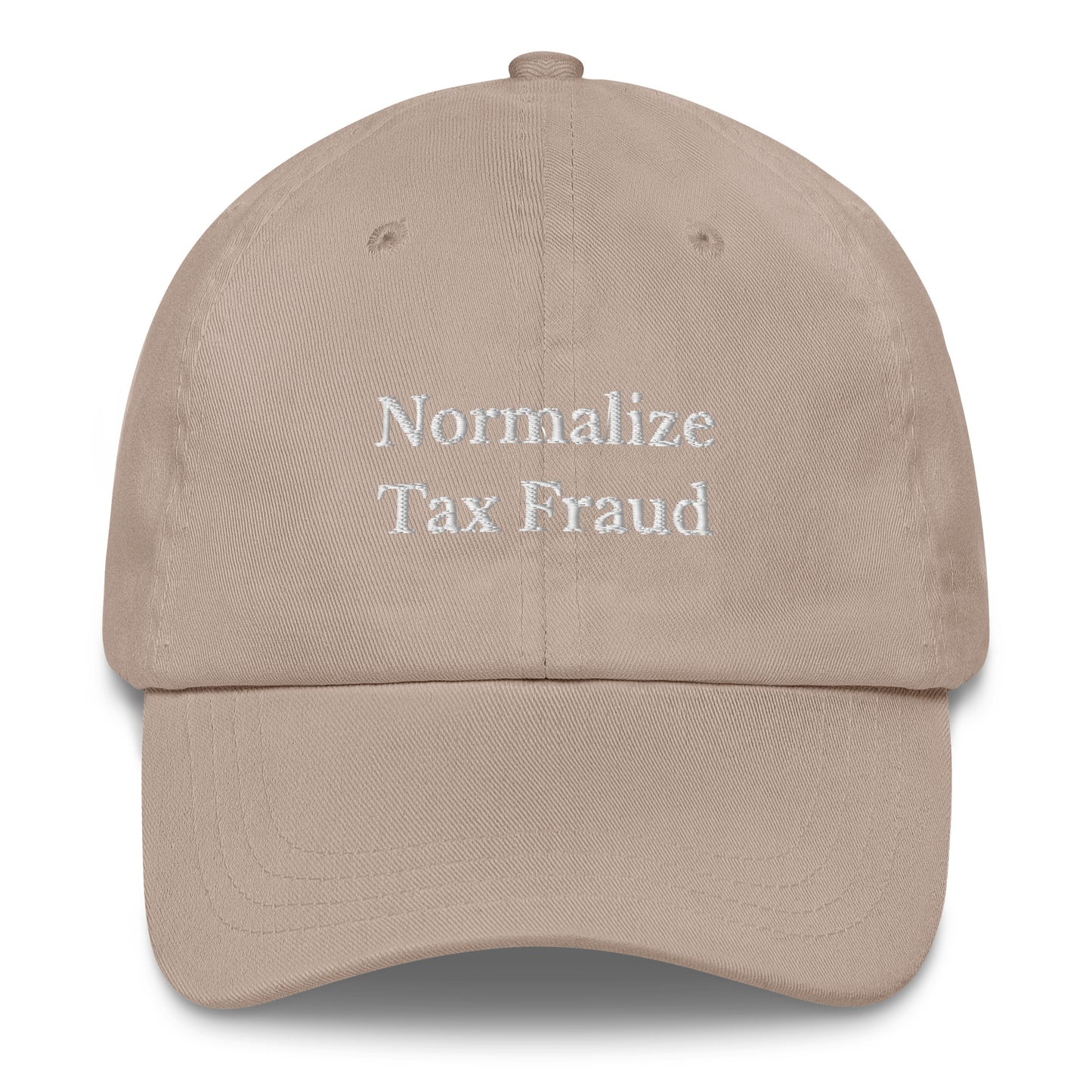 Normalize Tax Fraud Cap