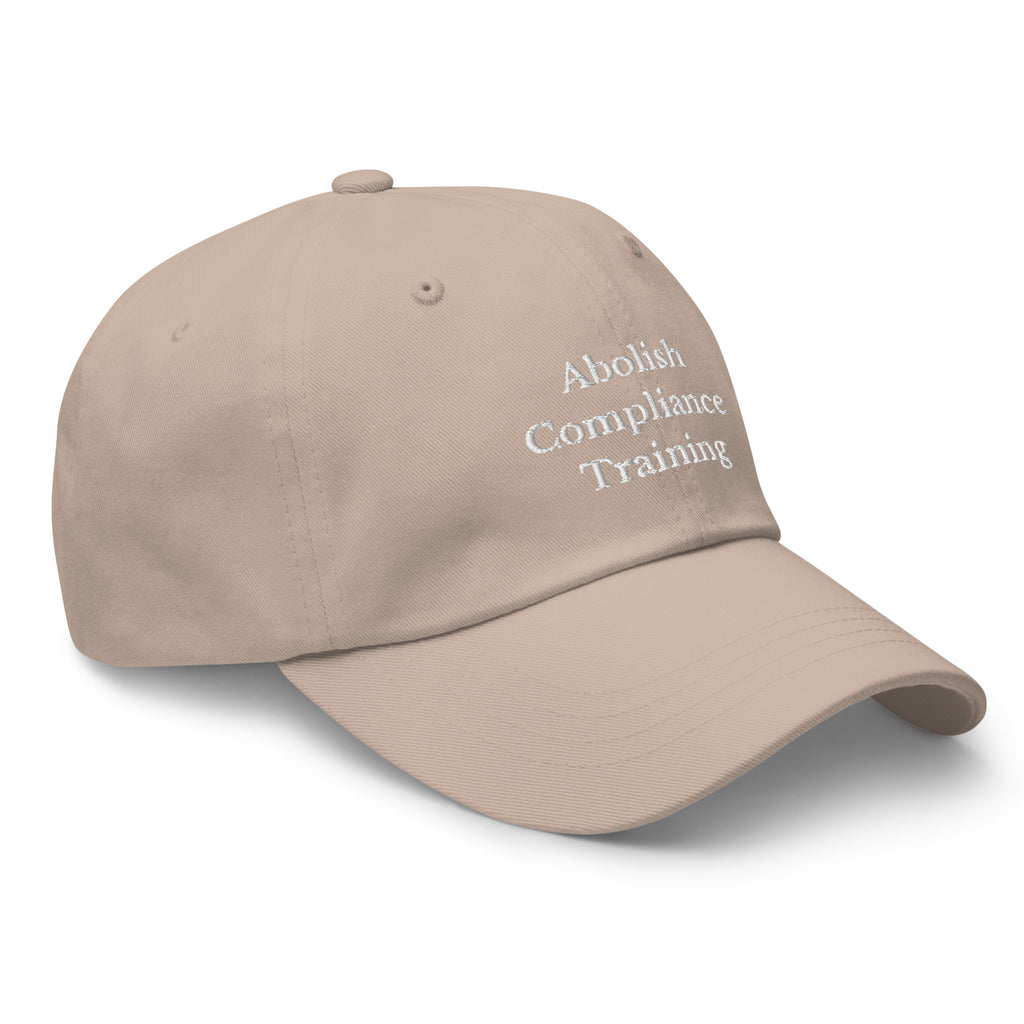 Abolish Compliance Training Cap - insiderclo