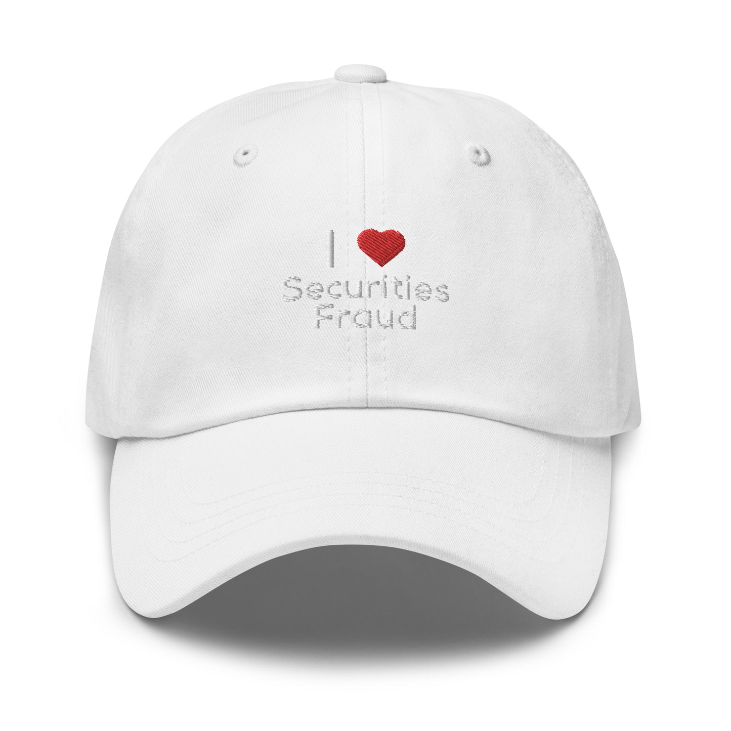 I <3 Securities Fraud Cap