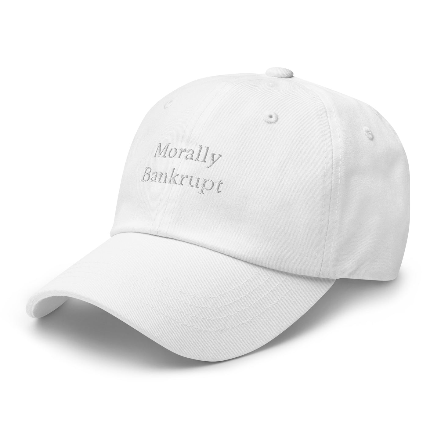 Morally Bankrupt Cap