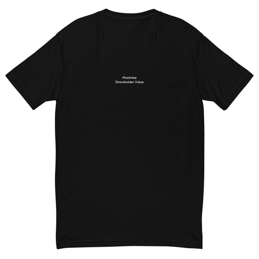 Shareholder Value T-shirt - insiderclo