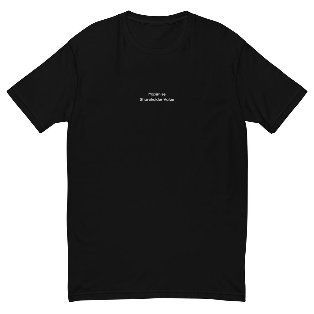Shareholder Value T-shirt - insiderclo