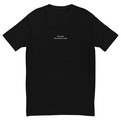 Shareholder Value T-shirt - insiderclo