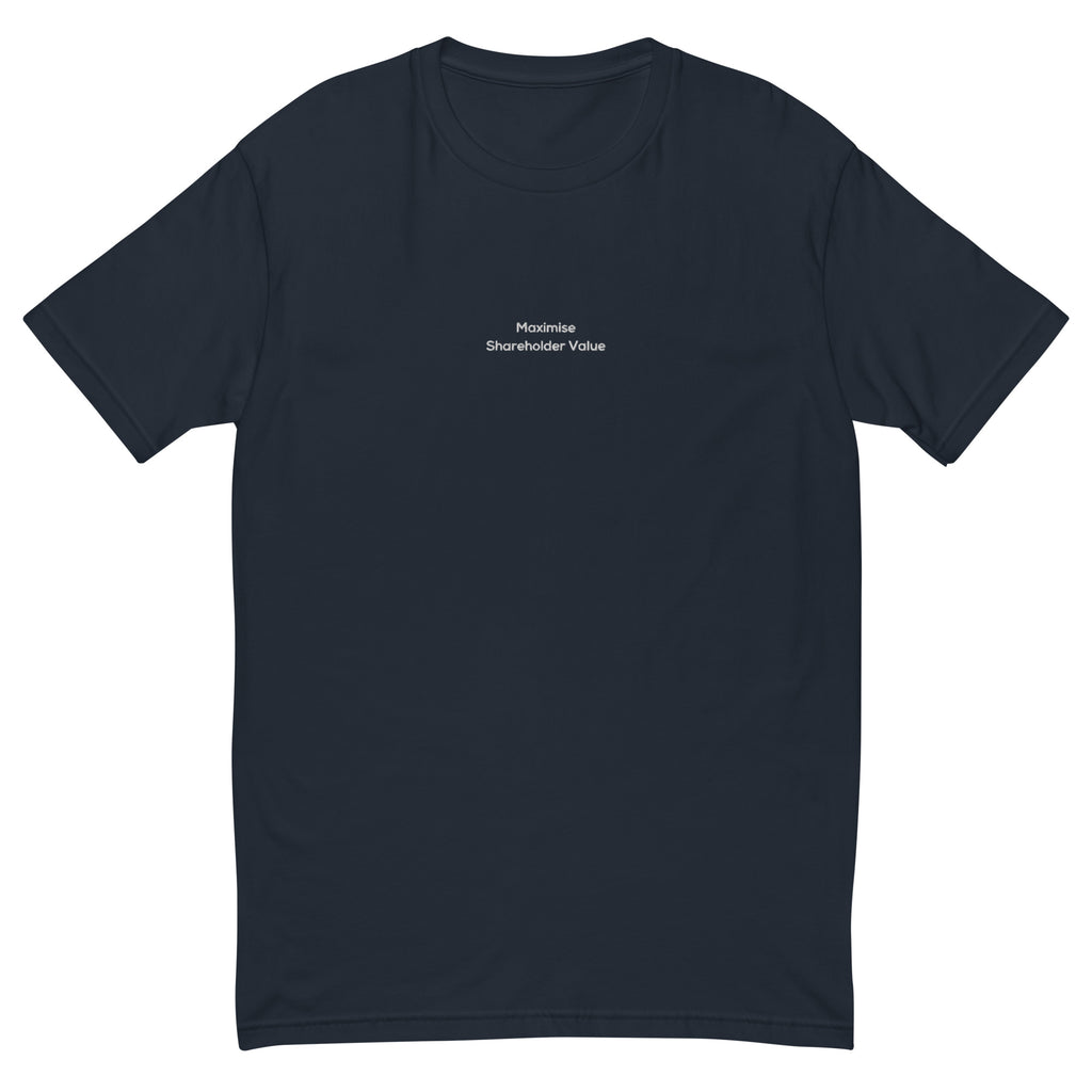 Shareholder Value T-shirt - insiderclo