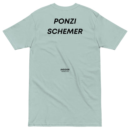 Ponzi Schemer T-shirt - insiderclo