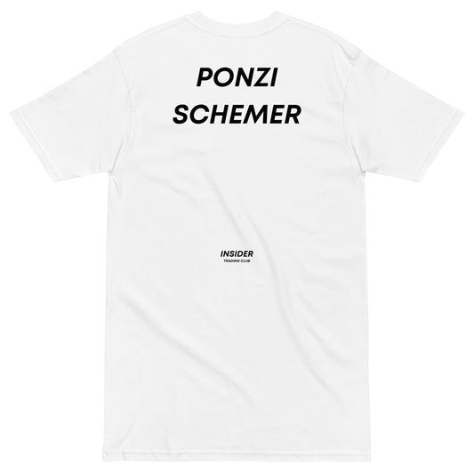 Ponzi Schemer T-shirt - insiderclo