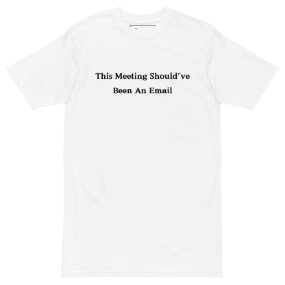 This Meeting T-shirt - insiderclo