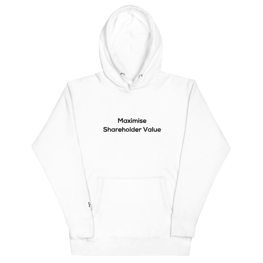 Shareholder Value Hoodie - insiderclo