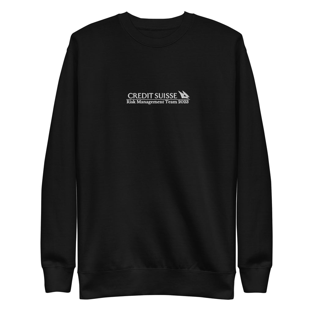 Credit Suisse Risk Sweatshirt - insiderclo