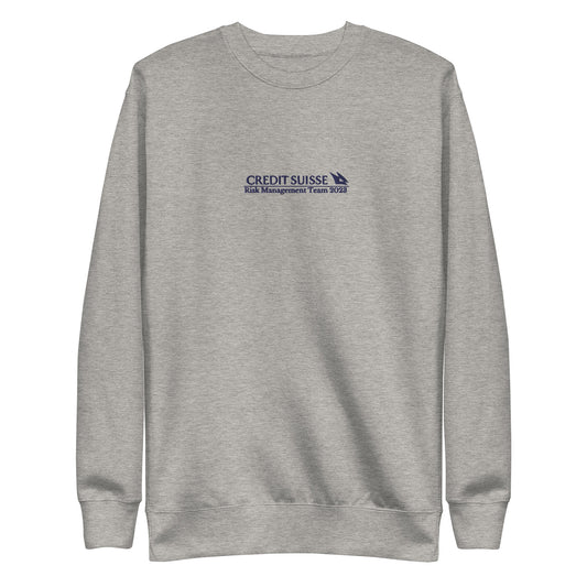 Credit Suisse Risk Sweatshirt - insiderclo