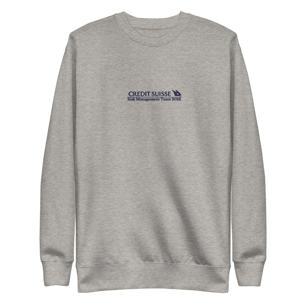 Credit Suisse Risk Sweatshirt - insiderclo