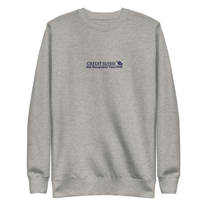 Credit Suisse Risk Sweatshirt - insiderclo