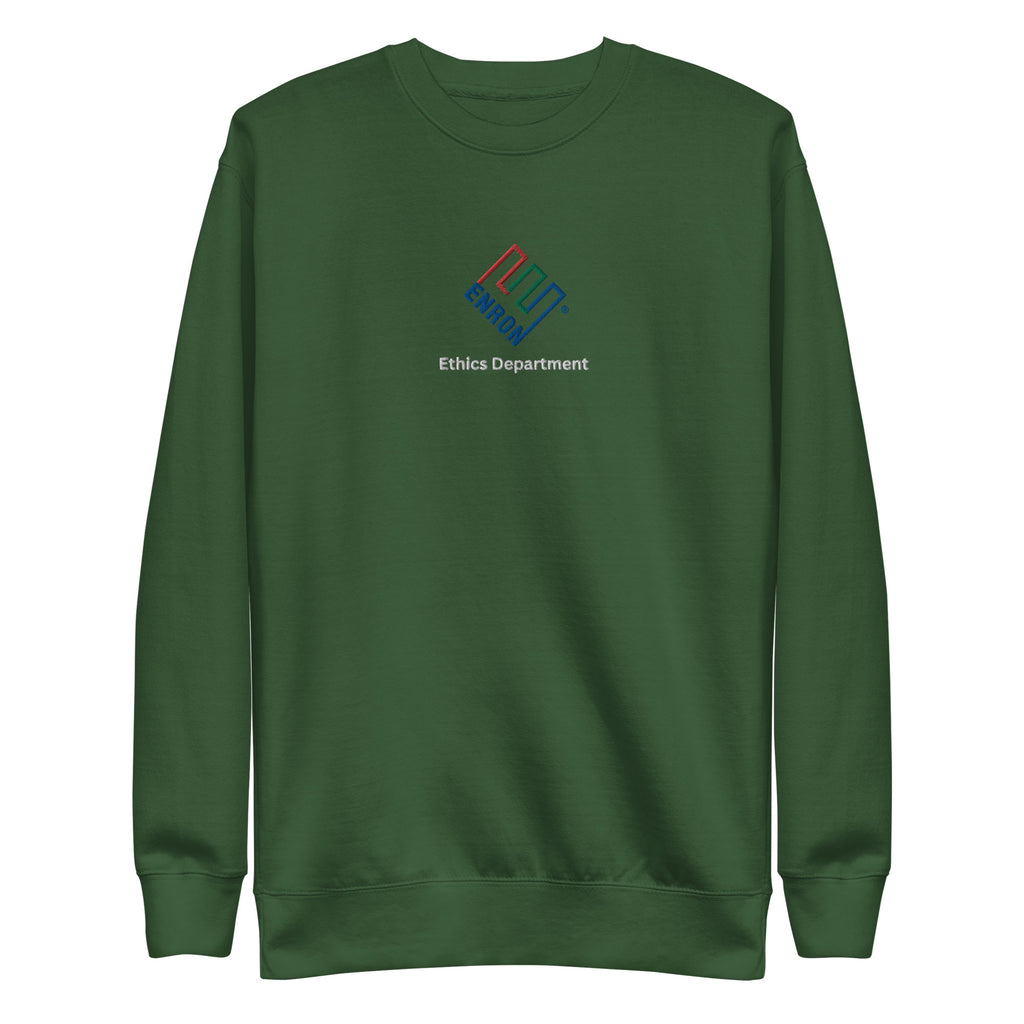 Enron Ethics Sweatshirt - insiderclo