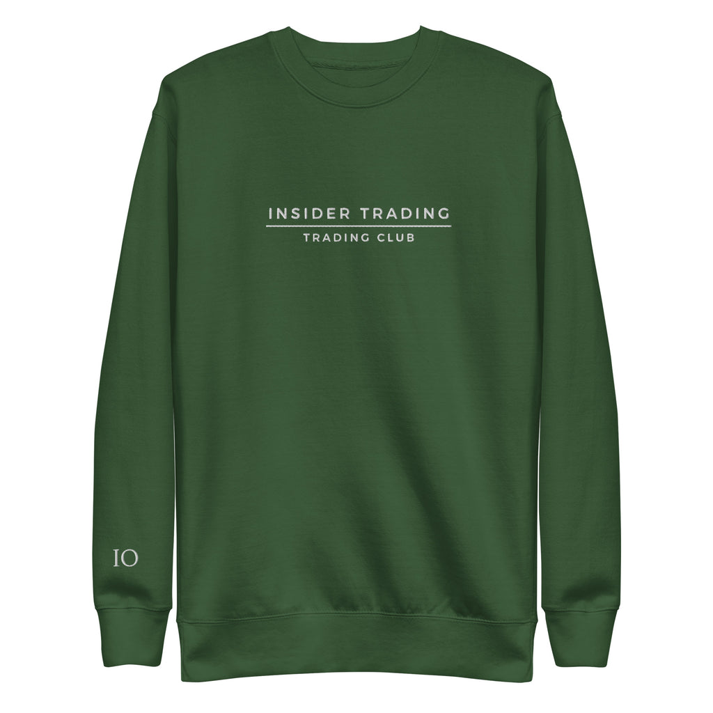 Insider Trading Trading Club Sweatshirt - insiderclo