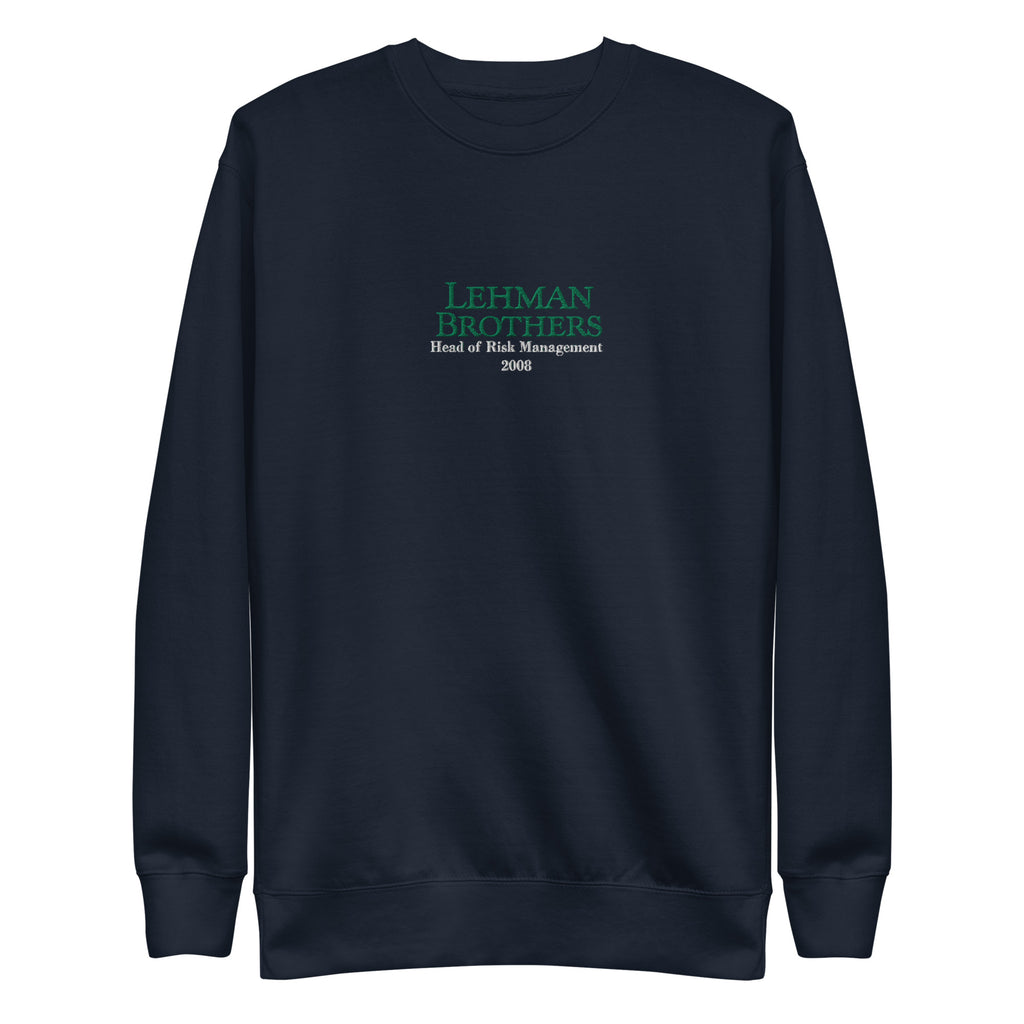 Lehman Brothers Sweatshirt - insiderclo