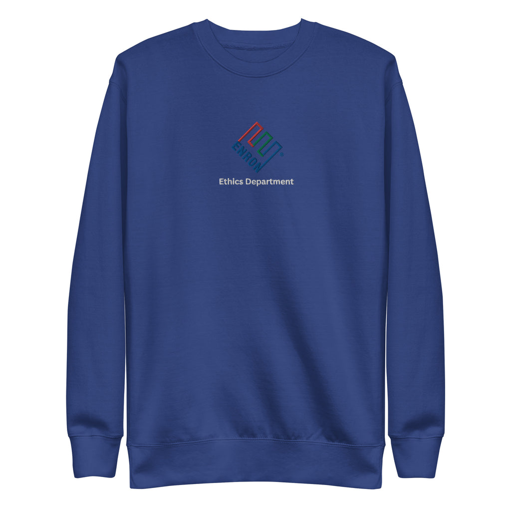 Enron Ethics Sweatshirt - insiderclo