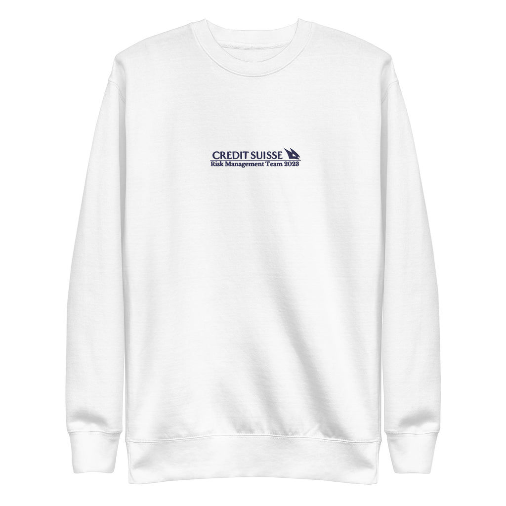 Credit Suisse Risk Sweatshirt - insiderclo