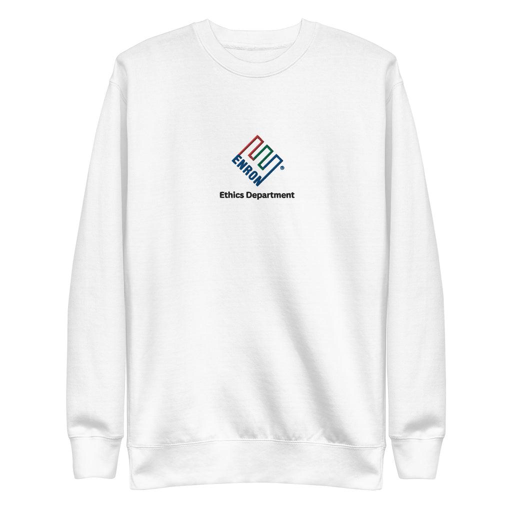 Enron Ethics Sweatshirt - insiderclo