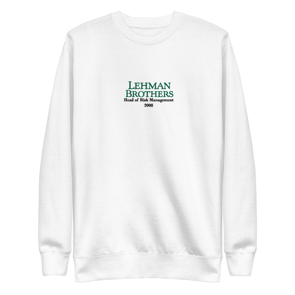 Lehman Brothers Sweatshirt - insiderclo