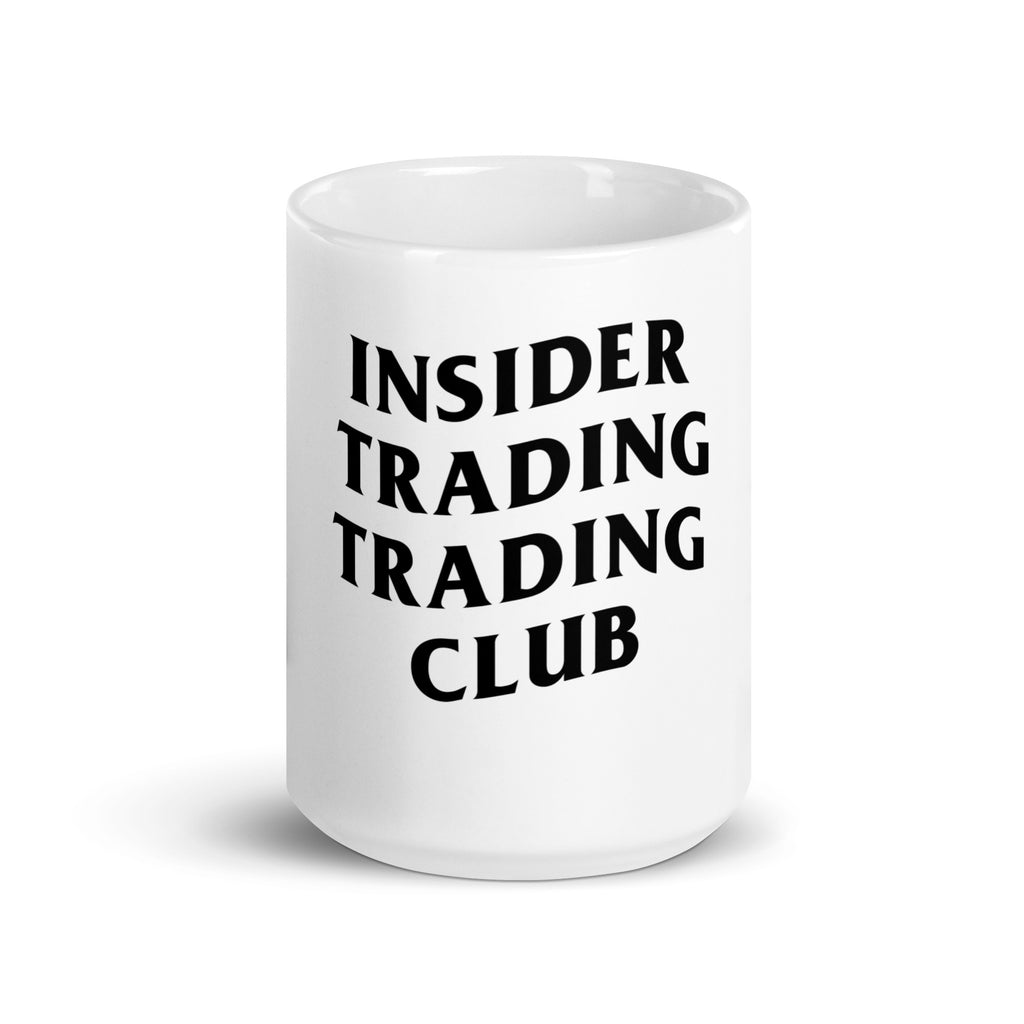 Insider Trading Trading Club Mug - insiderclo