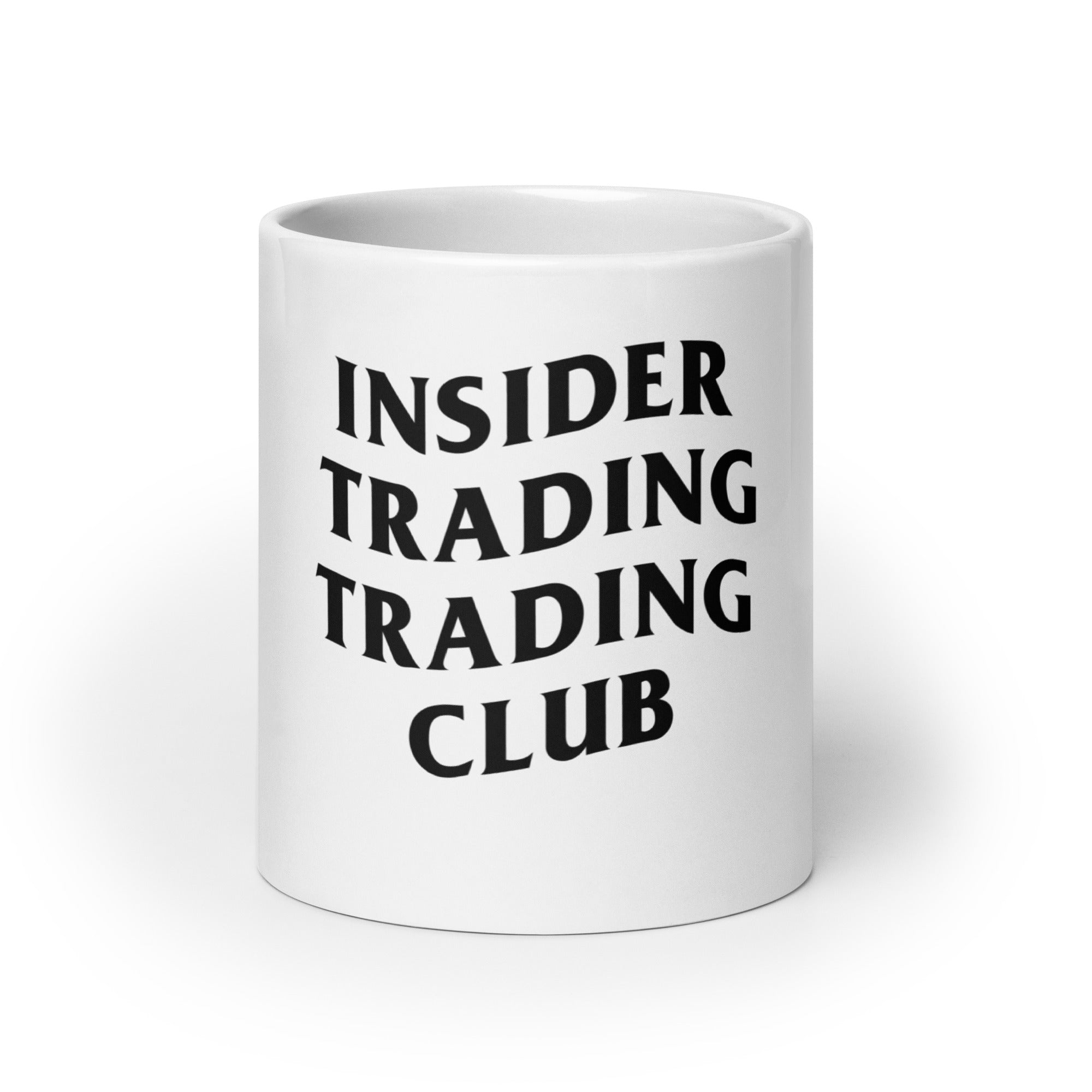 Insider Trading Trading Club Mug - insiderclo
