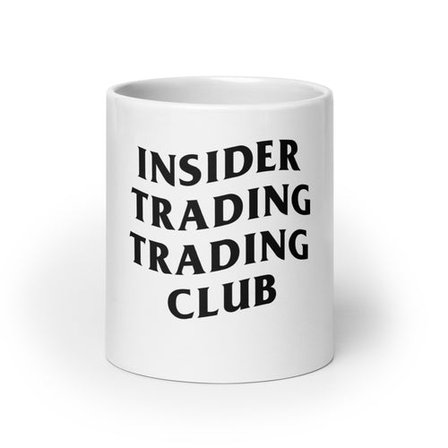 Insider Trading Trading Club Mug - insiderclo